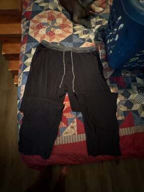 Hanes Men's Solid Knit Pajama Lounge Pants